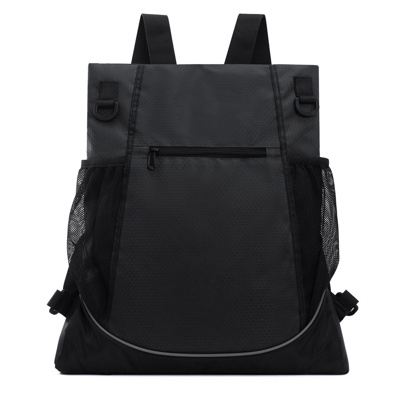 Feng Du Ren sportos hátizsák — Oxford anyag, kopásálló és bővíthető; kosárlabda, futball, túrázás és kerékpározás számára; bélés: poliészter.