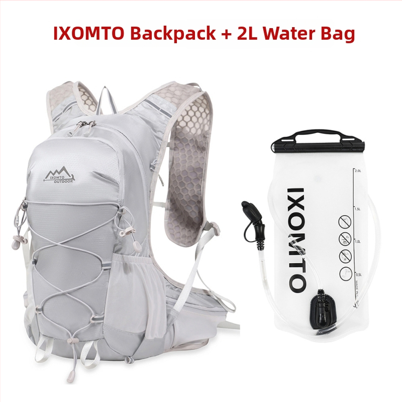 IXOMTO 18L Nīlona velosipēdu mugursoma ar hidrācijas sistēmu, modelis 607A