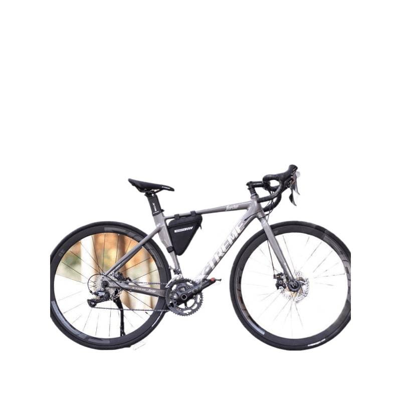 Torba za bicikl za prednju gornju cijev, trokutasta i križna torba za cestovni i planinski bicikl, model 985, kapacitet 1,5 L