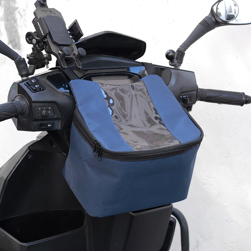Prednja torba za motocikle i električna vozila, poliester, višenamjenska, s unutarnjim slojem