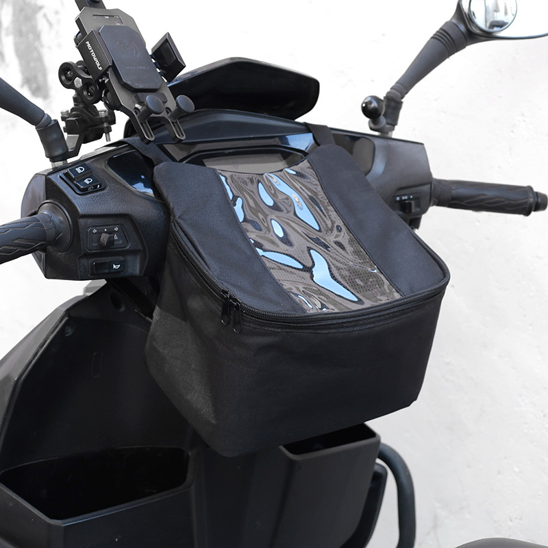 Prednja torba za motocikle i električna vozila, poliester, višenamjenska, s unutarnjim slojem