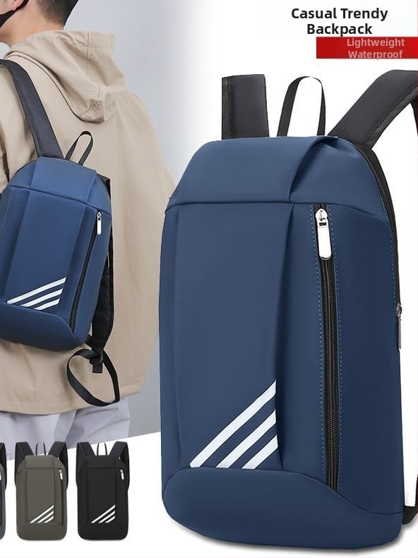 Унисекс раница за велосипедизъм и активен туризъм, оксфорд платно, урбан минималистичен стил, дишаща