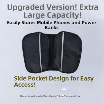 Vízálló és kopásálló kerettáska országúti és MTB kerékpárokhoz, telefontokkal