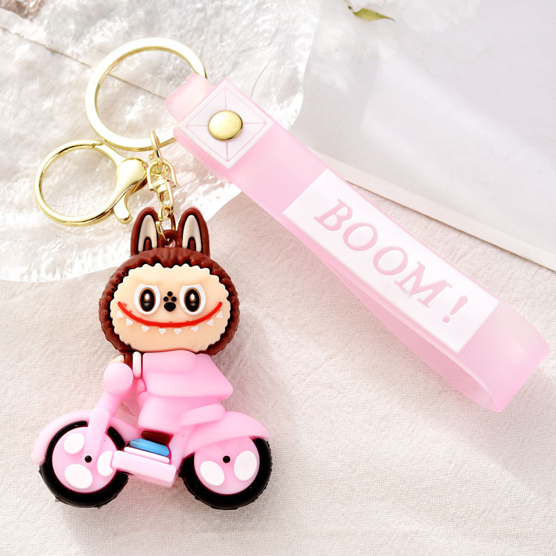 Kerékpár kulcstartó – PVC anyag, rajzfilm-stílus, ajándék