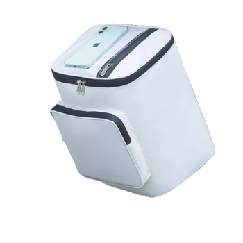 Esőálló elülső rögzítésű táska elektromos biciklik és robogók számára – esőruha tároló rekesz