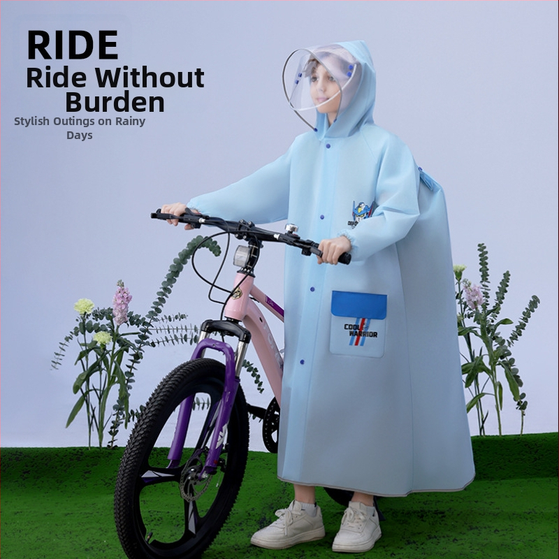 Vaikų lietaus apsiaudas su animaciniu dizainu, EVA audinys, PU vandeniui atsparus sluoksnis, daugkart naudojamas, pritaikomas