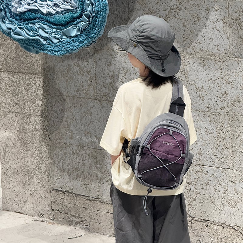 Планинска чанта за велосипедизъм от найлон, лека, голям капацитет, през рамо, дишаща и разширяваща се