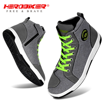 HEROBIKER Universālie apavi motociklistiem un velosipēdistiem, elpojoši, pretslīdēšana, izturīgi pret triecieniem