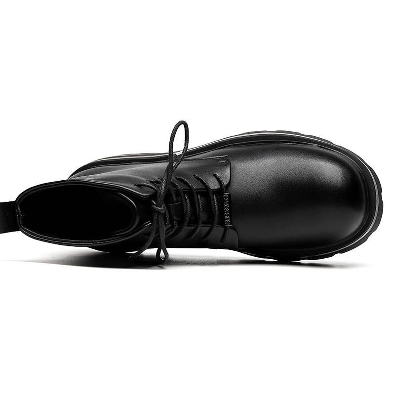 Martin saapad, unisex, Briti stiilis, kummist talla, ümmarguse varvaga, sügis 2024