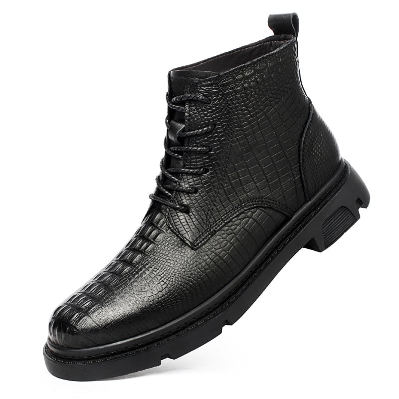 Martin bateliai vyrams su gumine padas, apvali nosis, anti-slip, laisvalaikio stilius