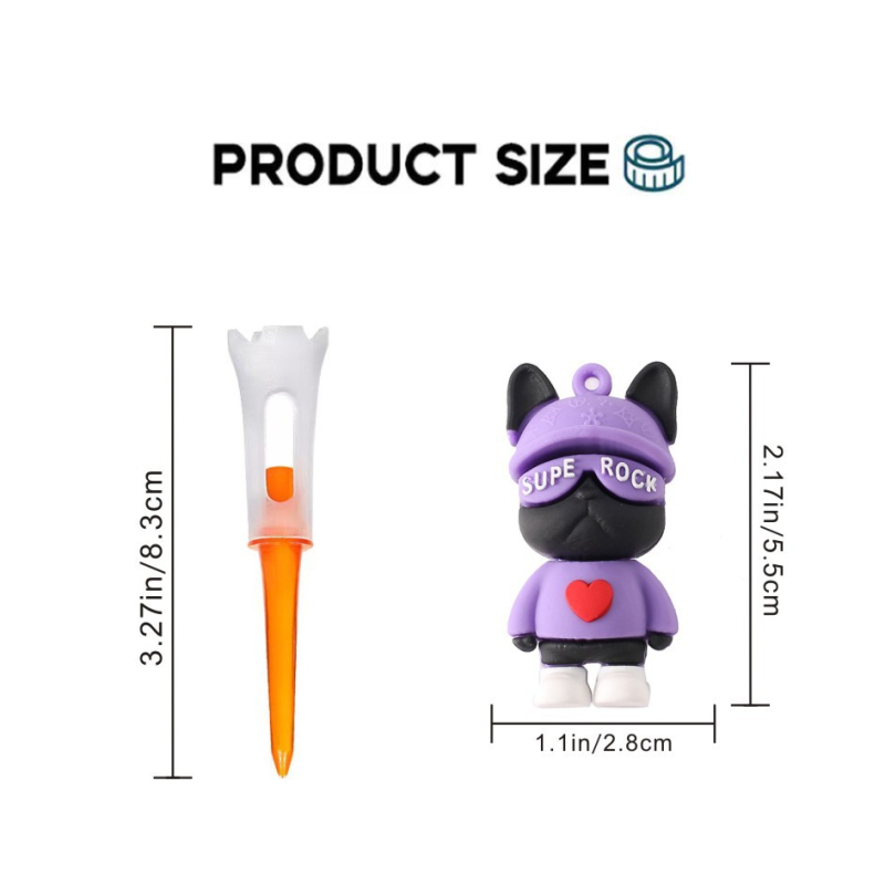 Голф Тий – пластмасов, с печатано лого, персонализируем, готов за частна марка