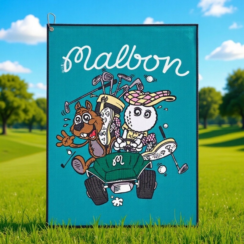 Golf кърпа – Полиестер, водопоглъщаща, бързосъхнеща, аксесоари за голф