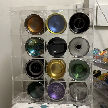 Akrila uzglabāšanas kārba galda izstādīšanai rotaļlietām, putekļuizturīga, 2 L tilpums