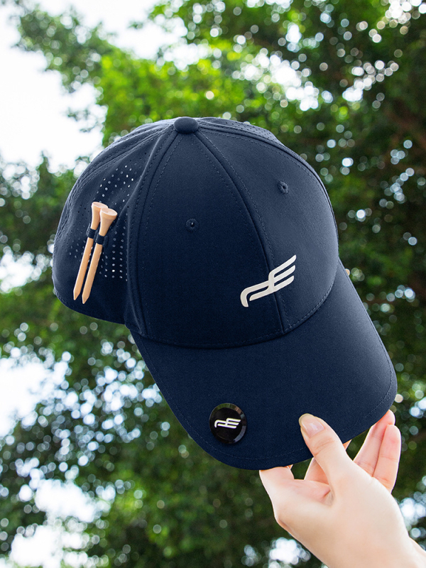 Pe полиестерна голф шапка с печат на лого, персонализируема, за голф