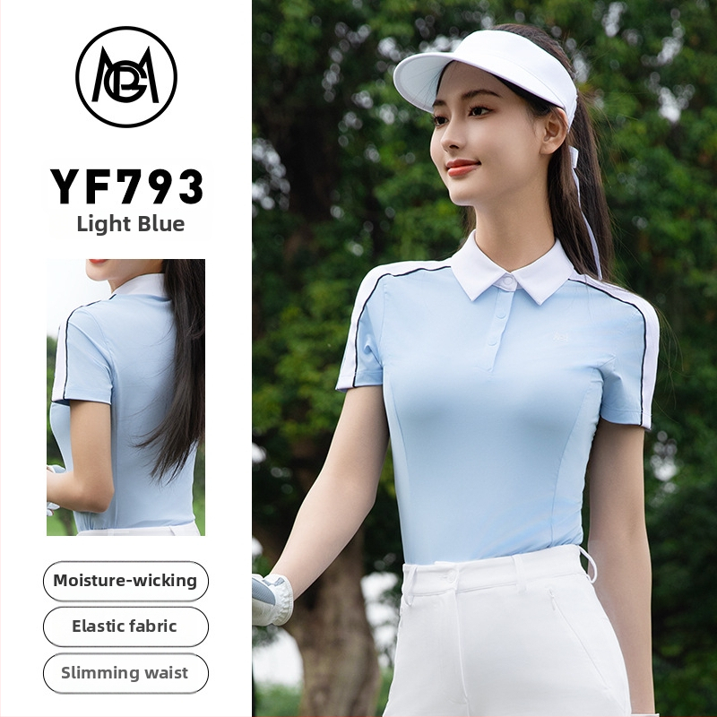 pgm Golfa polo krekls sievietēm no kokvilnas un poliestera maisījuma (92% poliestera), vasara