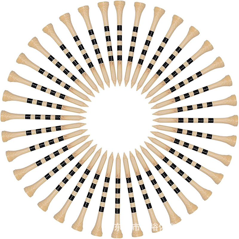 Голф дървен штифт от марката wosofe, с отпечатано лого, персонализируем, лицензирана частна марка