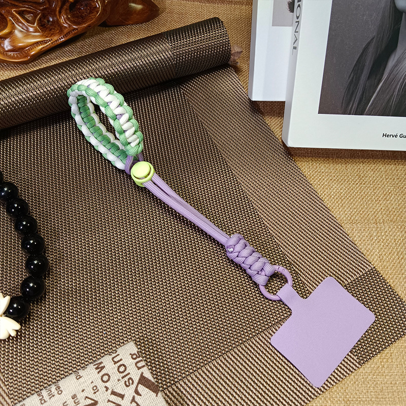 Κορδόνι για κινητό - unisex, πολυεστερική χορδή, μεταλλική αγκράφα, χειροποίητο, Yufutong