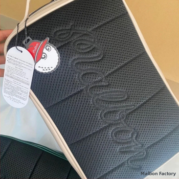 PU materiāla golfa soma, var glabāt golfa bumbiņas, nav ūdensizturīga