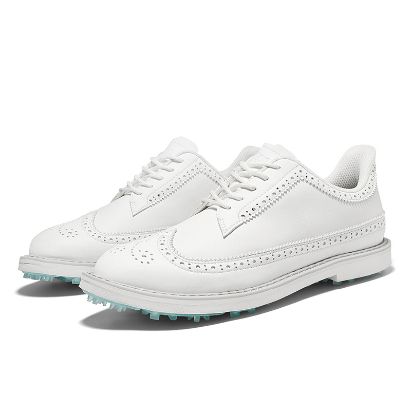 Vīriešu golfa kurpes, elpojošas, pretslīdējošas, ar zemu augšdaļu, vieglas, gumijas zole