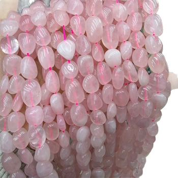 Gyöngyök – Természetes kő, rendezetlen amorf alak, csiszolás és polírozás, félkész gyöngyök