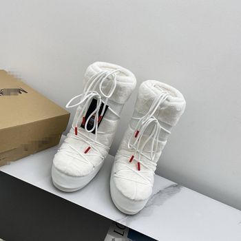 Зимни дамски Moon Boots, водоустойчиви и противохлъзгащи, подплатени с пух и овча кожа, велурена горна част, дебела подметка, високи ботуши