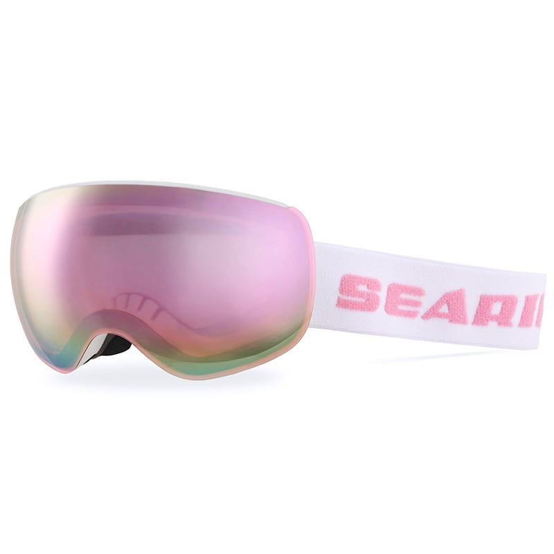 Xueyipai Ски очила против замъгляване, цилиндрични, двуслойни лещи, ветроустойчиви, защита на очите