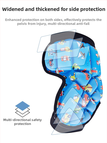 Ice Amber EVA gyermek csípővédő párnák – görkorcsolyázáshoz, Specifikáció A