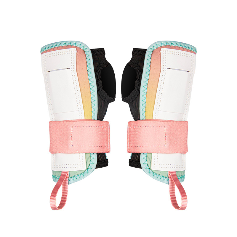 Fangbo šestodijelni set zaštite za skateboard – zaštita dlanova, lakta i koljena, od poliesterskih vlakana, za djecu, za rolanje