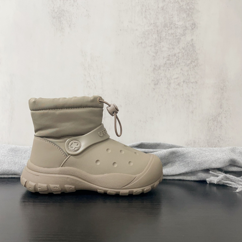 Unisex sniego bateliai su raišteliais, žiema 2025, laisvalaikio stilius, gumos padas, viršus iš super pluošto