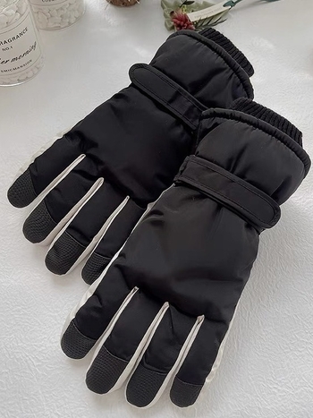 Ски ръкавици за жени, персонализируеми, Оксфорд плат, топли и антихлъзгави