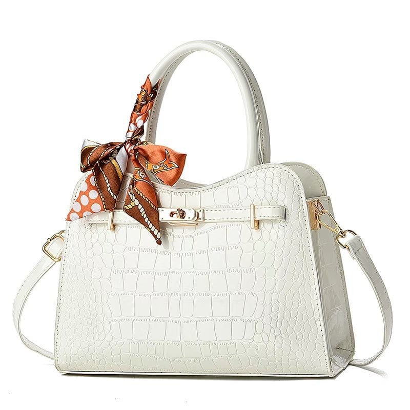 DD Τσάντα Tote – Στυλ Street Trend, Υλικό PU, Οριζόντιο Τετράγωνο Σχήμα, Κλείσιμο με Φερμουάρ, Εσωτερική Επένδυση Nylon