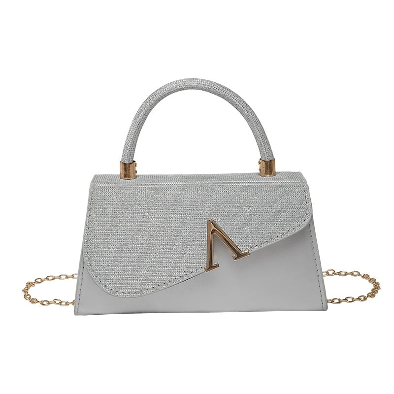 Τσάντα Crossbody, street fashion, PU, οριζόντιου τετράγωνου σχήματος, μαγνητικό κλείσιμο (Spring 2025)