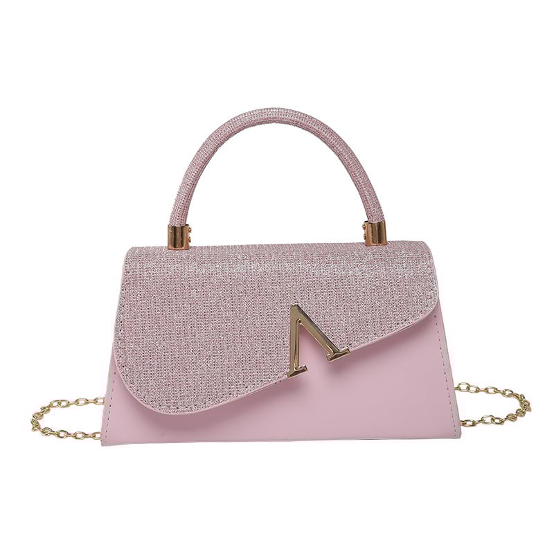 Τσάντα Crossbody, street fashion, PU, οριζόντιου τετράγωνου σχήματος, μαγνητικό κλείσιμο (Spring 2025)