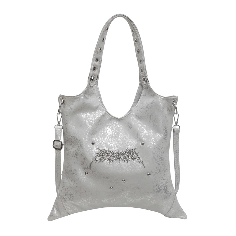 PU tote torba, urban minimalistički stil, underarm dizajn, zatvarač, poliesterska podstava, pravokutni oblik