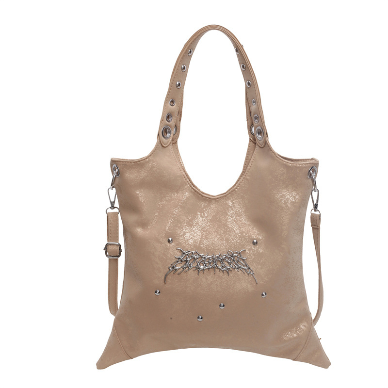 PU tote torba, urban minimalistički stil, underarm dizajn, zatvarač, poliesterska podstava, pravokutni oblik