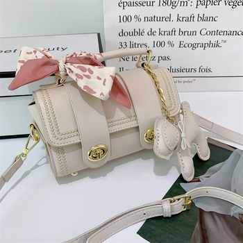 Χειροποίητη τσάντα Boston - PU υλικό, σχήμα μαξιλαριού, κλείσιμο με latch, μαλακή υφή