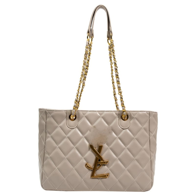 Γυναικεία PU tote τσάντα, στυλ Αστική Απλότητα, οριζόντια τετράγωνη μορφή, με φερμουάρ, πολυεστερική επένδυση (PU; Αστική Απλότητα; Οριζόντια τετράγωνη μορφή; Φερμουάρ; Πολυεστερική επένδυση)