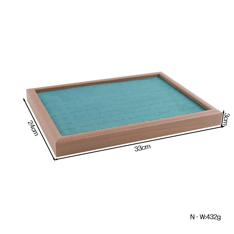 Disk za prikaz prstena s 90 mjesta – ravna ploča za nakit, materijal Density Board Sticker, 1 sloj, spajanje, flanel kućište