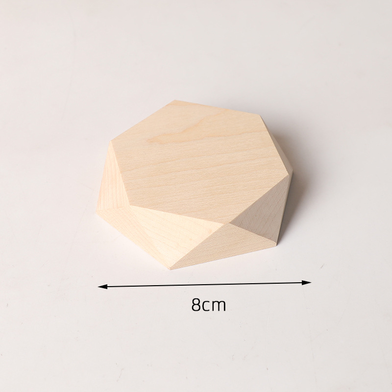 Дървен дисплей за бижута от масивно дърво, ръчна изработка, стил висока класа, едноетажен