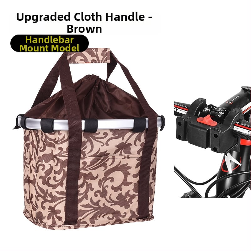 Elülső kosár hegyikerékpárhoz, összecsukható, Oxford anyagból, Inwild márka, modell 162401