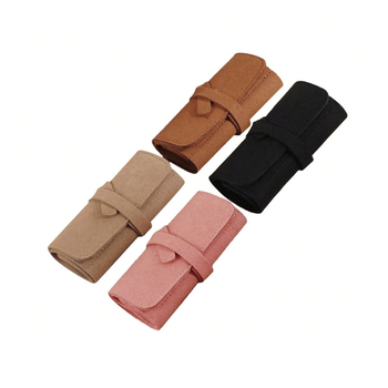 Корейски стил чанта за съхранение на бижута – микрофибър, мека конструкция, модел S-20240910, категория: чанта за бижута