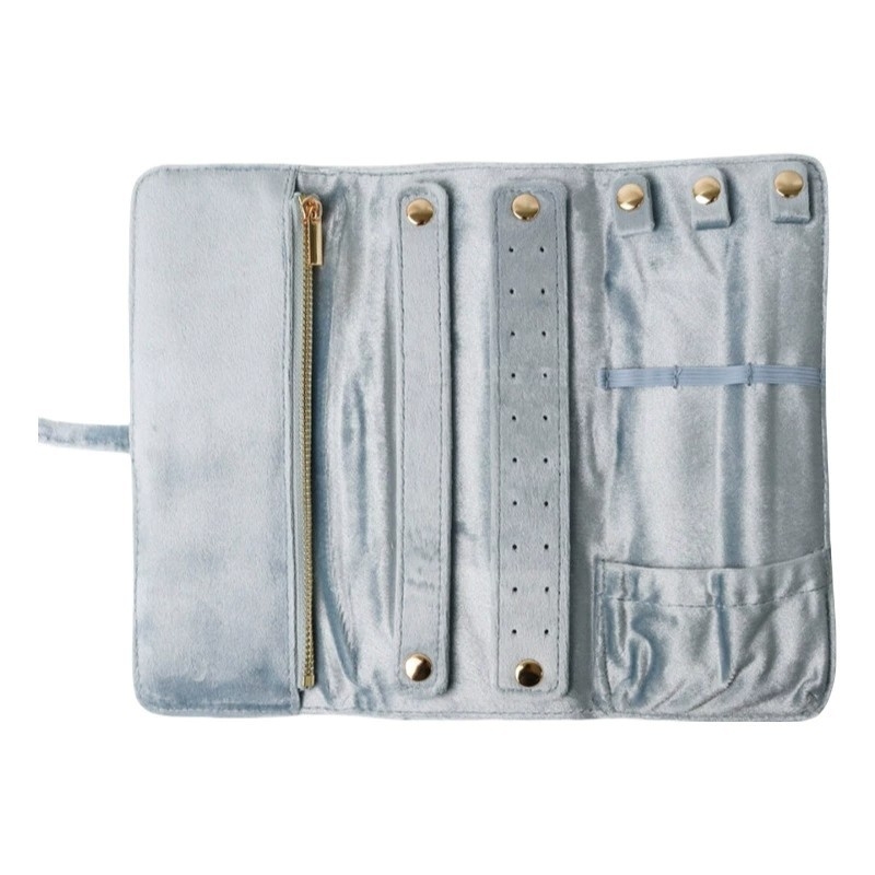 Чанта за бижута Hoshino Leather Goods, модел 20250311gb, материал Swan Long, стил: ръчна чанта, модерен минималистичен