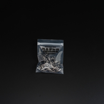 Πλαστική τσάντα συσκευασίας κοσμημάτων με διαφανές/αμυδρό φινίρισμα — εσωτερική συσκευασία, κατάλληλη για σκουλαρίκια και κολιέ