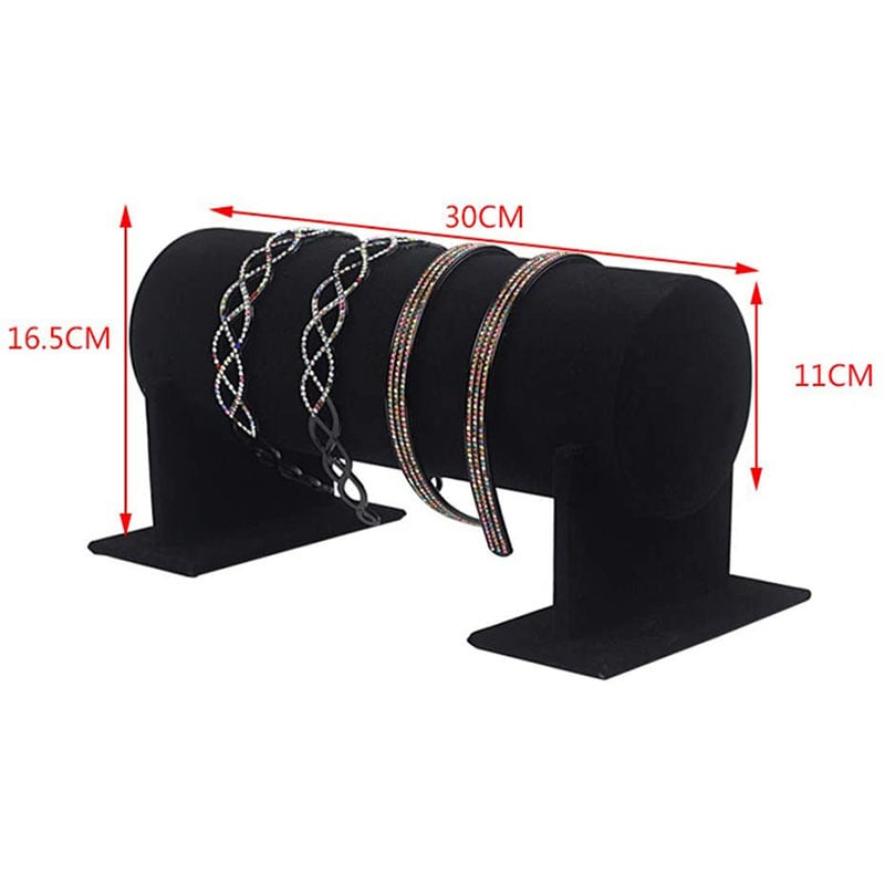 Ékszertartó polc flanel burkolattal, kézzel készített, egylépcsős kiállítás, elegáns stílus