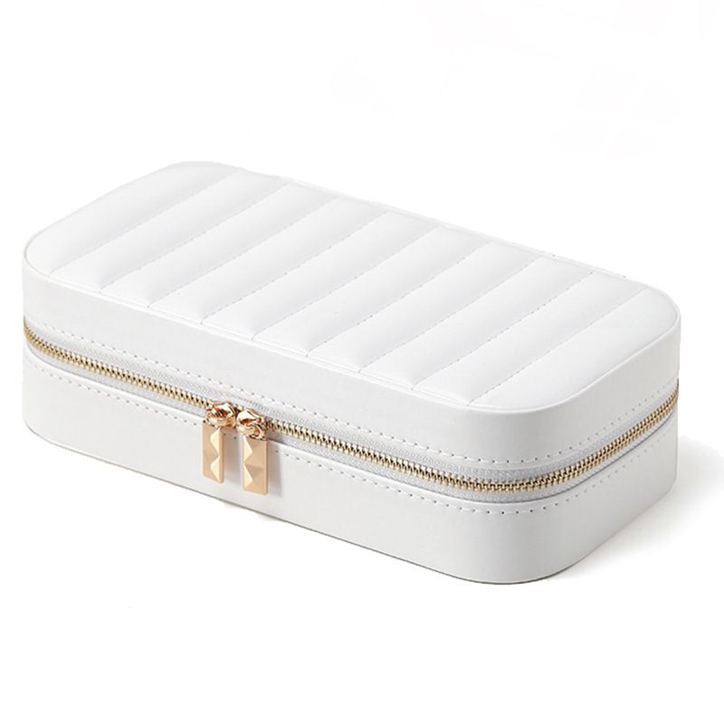 Kutija za nakit Jy-028 – koža, mekana, ležerni stil, jednobojna, model Jy-028