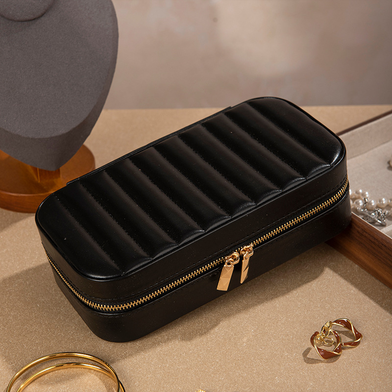 Kutija za nakit Jy-028 – koža, mekana, ležerni stil, jednobojna, model Jy-028