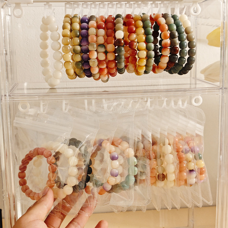 Акрилна кутия за съхранение на гривни с дисплей — защита от прах, влага и окисляване, модели 868-a и 898a, модерен минималистичен стил