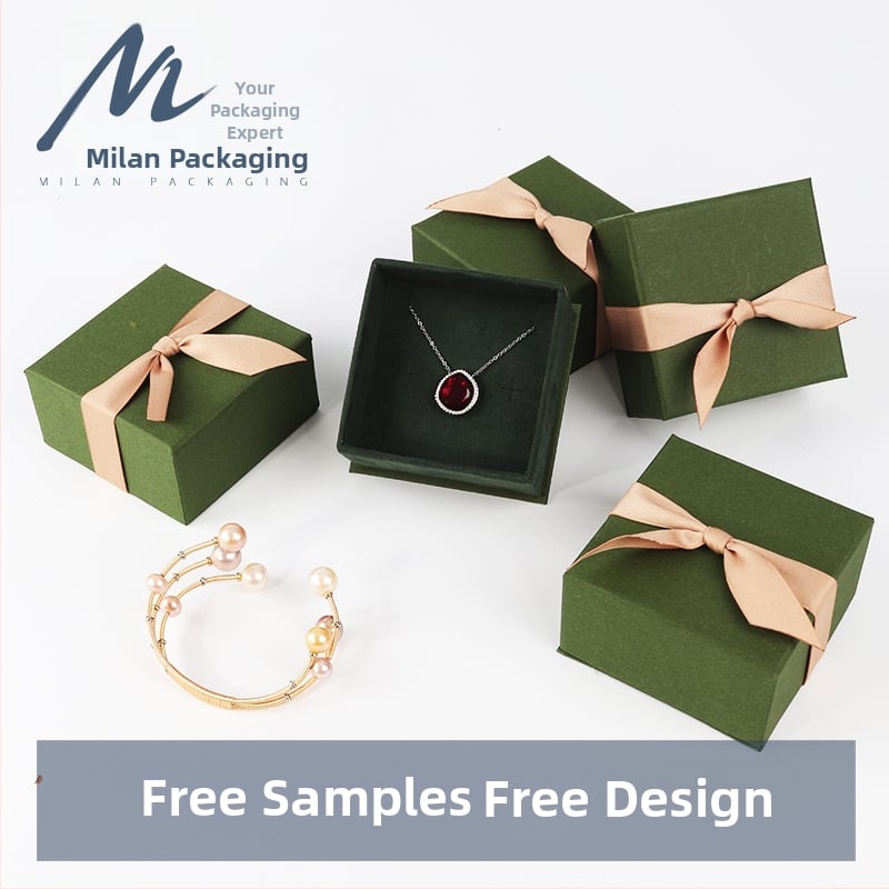 Milan кутия за бижута за обици – малка платнена кутия с прозрачно матирана PVC чанта