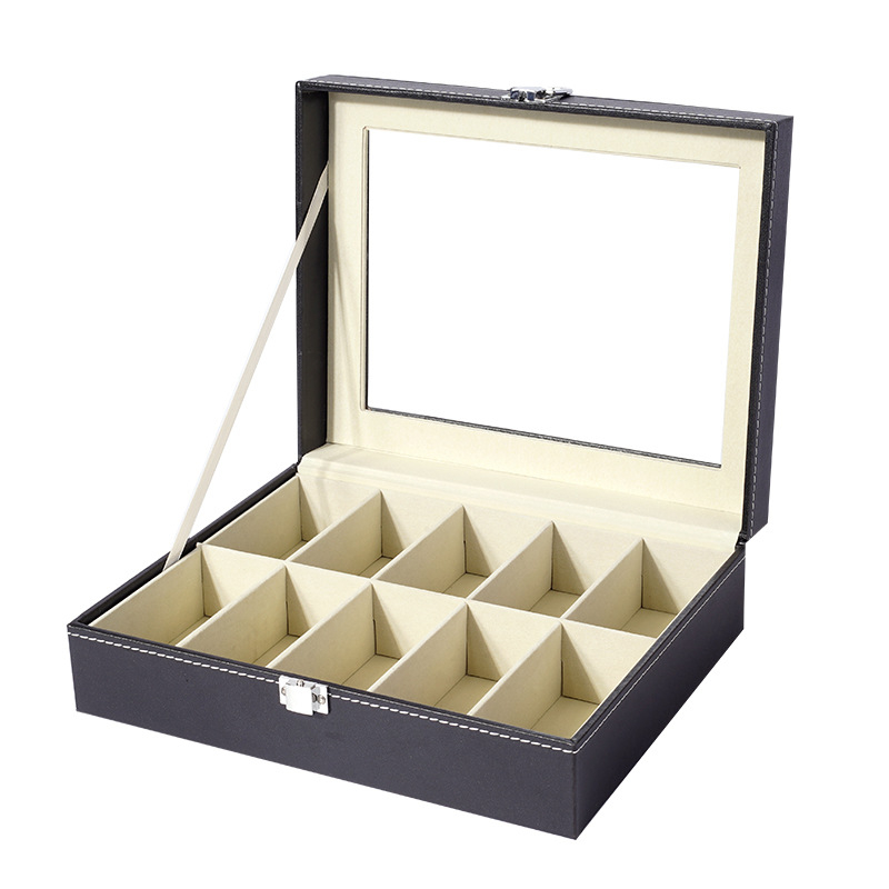 Ékszerdoboz, porálló PU sűrűségű lemez, 1 réteg, asztali tárolás