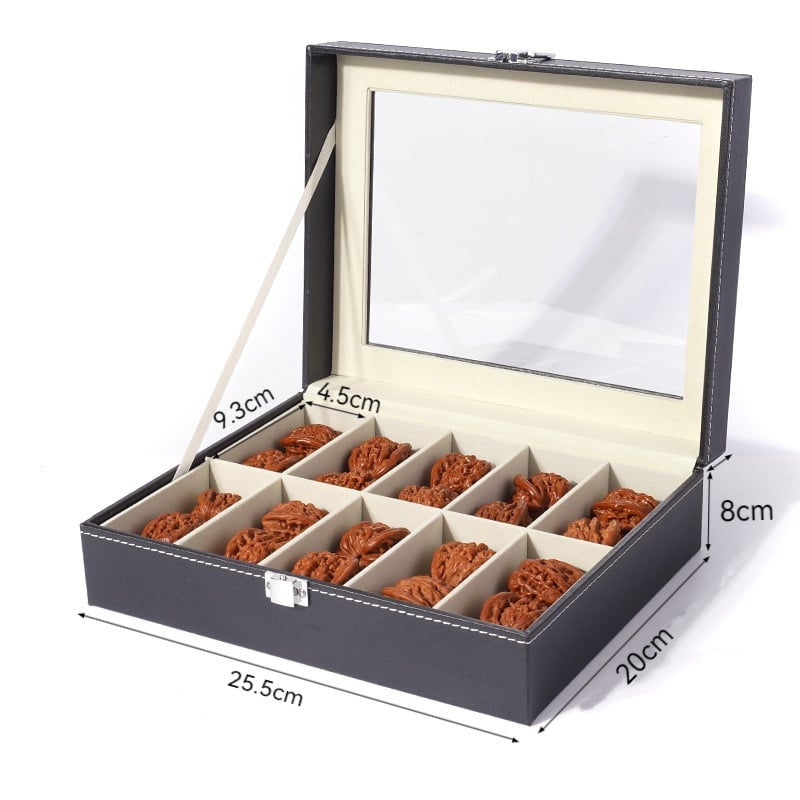 Ékszerdoboz, porálló PU sűrűségű lemez, 1 réteg, asztali tárolás